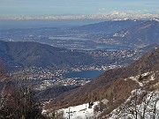 13 Dal Pertus i laghi di Annone e Pusiano e il Monte Rosa